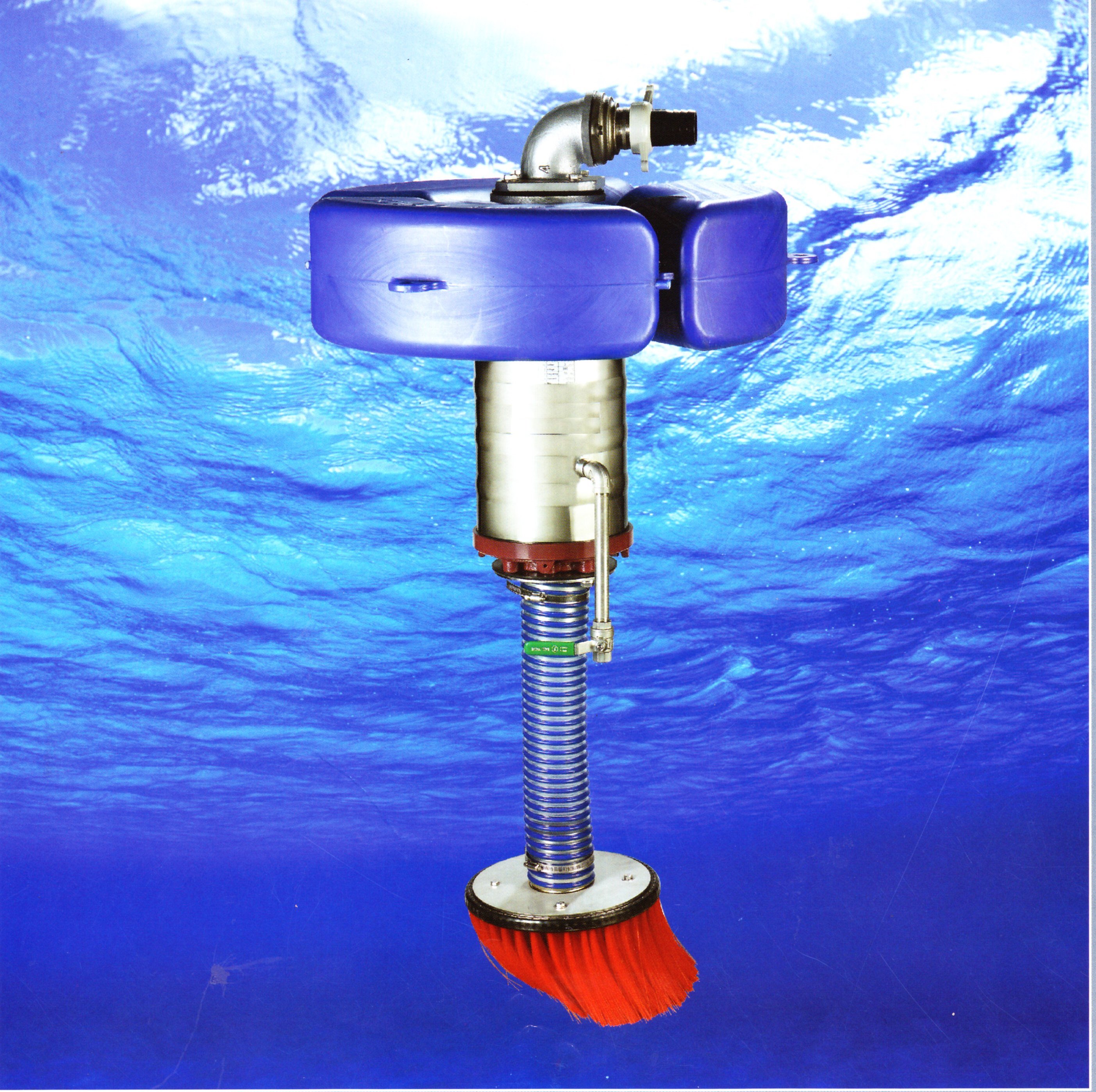 sifonar manualmente el fondo de enlace para una buena calidad del estanque